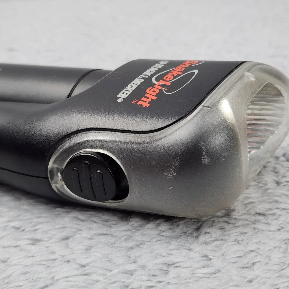 Vintage Black & Decker SnakeLight Hands Free Flexible Flashlight Tested Works